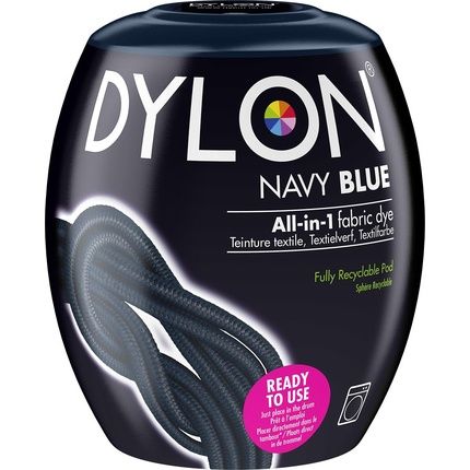 Dylon Fabric Dye Pod Navy Blue Perfect For Dyeing Fabrics