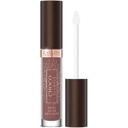 Eveline Cosmetics Choco Glamour Liquid Lipstick - Glossy Finish