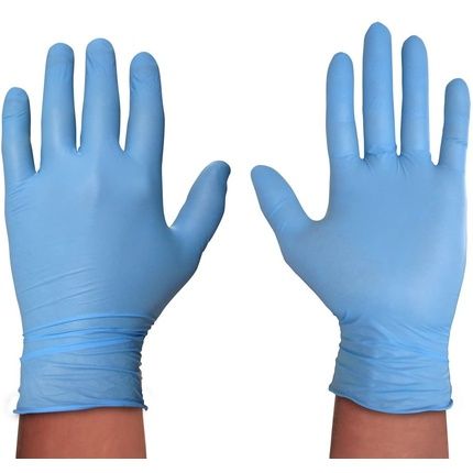 Spontex Food Contact, 20 Disposable Nitrile Gloves, Food Safe