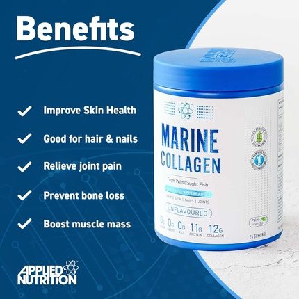 Applied Nutrition Marine Collagen Powder Hydrolysed Collagen Protein