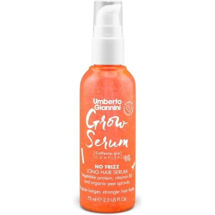Umberto Giannini Grow Long Hair Strengthening Serum - No Frizz Growth Enhancing Shine Serum 75Ml