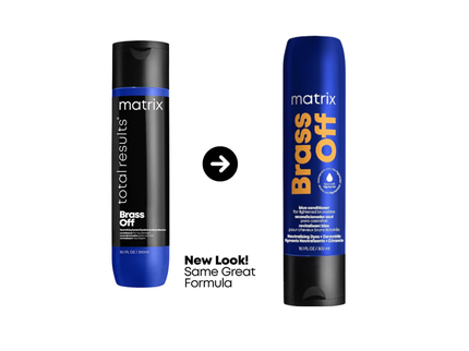 Matrix Brass Off Blue Conditioner 300Ml With Neutralizing And Moisturizing Effect