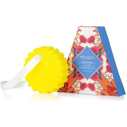 Spongelle Rivera Collection Infused Buffer Sponge With Oils Of Basil And Lemon - Image 3
