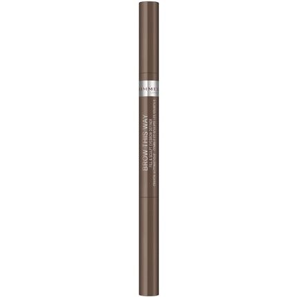Rimmel London Brow This Way Fill & Sculpt Eyebrow Definer Medium