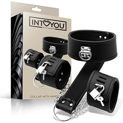 Black Shadow Vegan Leather Necklace Set For Girls