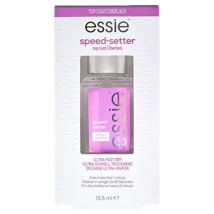 Essie Nail Polish Nail Care Speed Setter Quick Dry Ultra Shine Fast Drying Nail Varnish Top Coat 13.5Ml