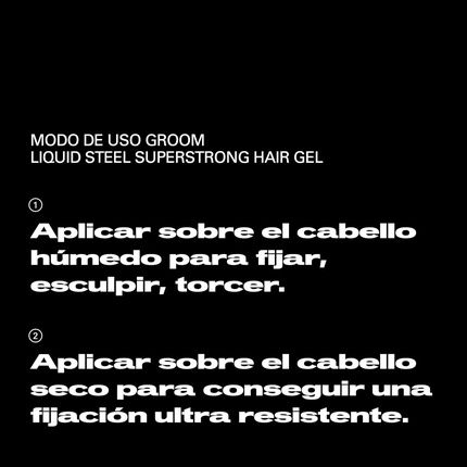 Sebastian Professional Liquid Steel Extra Strong Hair Gel - Image 3