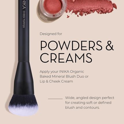 Inika Cheek Topper Brush - Image 3