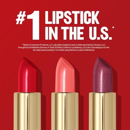 Revlon Super Lustrous Lipstick Creamy Formula For Soft Fuller-Looking Lips - Image 3