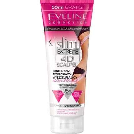 Eveline Slim Extreme 4D Scalpel Slimming Concentrate Night Liposuction 250Ml