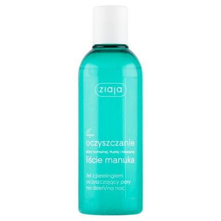 Ziaja Manuka Leaf Cleansing Gel With Exfoliating Properties For Day/Night 200Ml