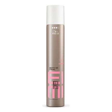 Wella Professionals Eimi Mistify Strong Hairspray 500Ml Fast Drying Hairspray With Strong Fixation