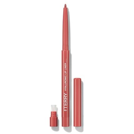 By Terry Hyaluronic Lip Liner Pencil Defines The Lips Creamy Hydrating Formula Intensely Pigmented Long-Lasting Coverage Vegan Dare To Bare 0.05Oz