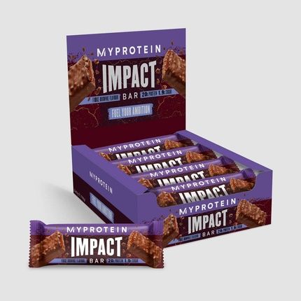 Myprotein Impact Protein Bar Fudge Brownie 12 Bars