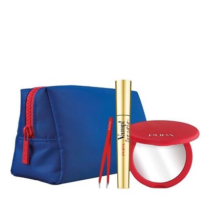 Pupa Milano Vamp! Cosmetic Bag Gift Set! Forever Mascara