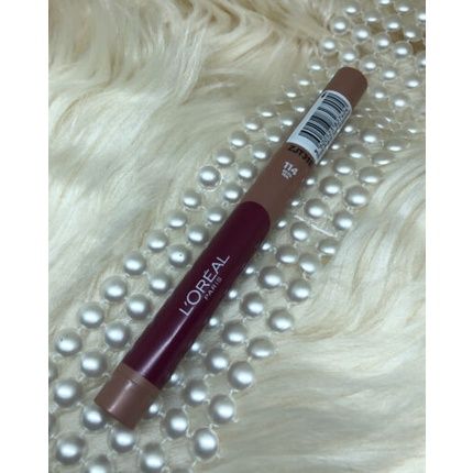 L'Oreal Matte Lip Crayon Lipstick 114 No Fig Deal 1.3G - Image 4
