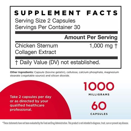 Jarrow Collagen Complex Type Ii 60 Capsules