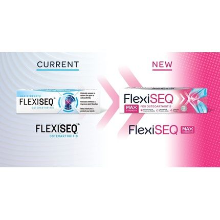 Flexiseq Max Strength Topical Gel For Arthritis Pain Relief 50G