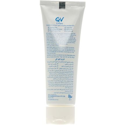 Qv Cream With 10% Glycerin 100G Rich Protective Moisturizer For Sensitive Dry Skin Fragrance Free Noncomedogenic Body Cream Hydrating Skin Care For Eczema Psoriasis Dermatitis Tube 100G - Image 3