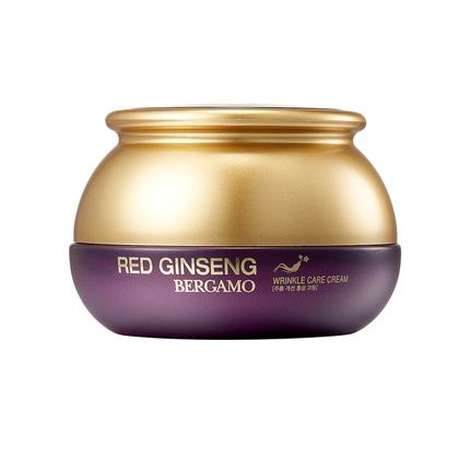 Bergamo Wrinkle Care Cream Red Ginseng 50Ml - Anti-Aging Skin Care