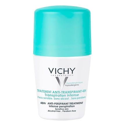 Vichy Intensive Antiperspirant Deo Rollon 48 Hours 50 Ml Effective 48Hour Protection