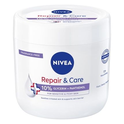 Nivea Repair & Care Sensitive Moisturizing Protective Cream 400Ml
