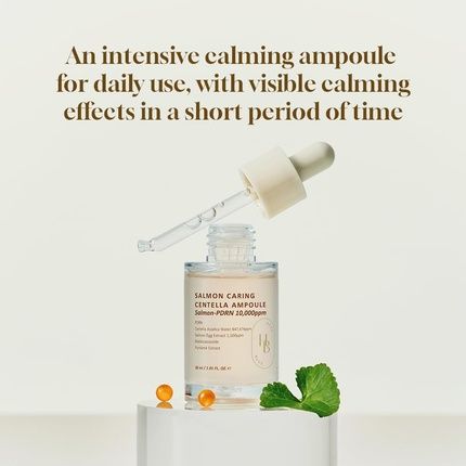 Heveblue Salmon Caring Centella Ampoule With Salmon Pdrn And Salmon Egg Extract - Image 3
