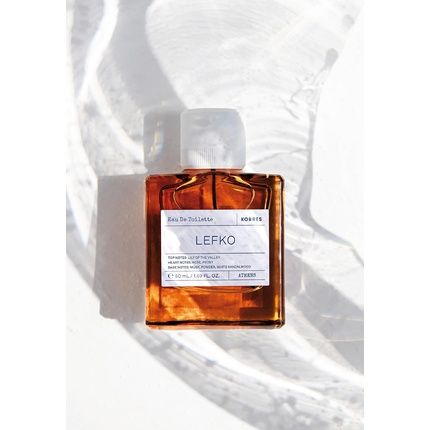 Korres Lefko Eau De Toilette For Men And Women Floral Vegan 50Ml
