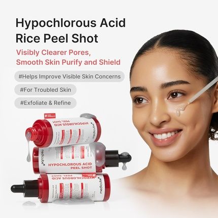 Medicube Peel Shot With Hypochlorous Acid Gentle Exfoliating Serum For Dead Skin