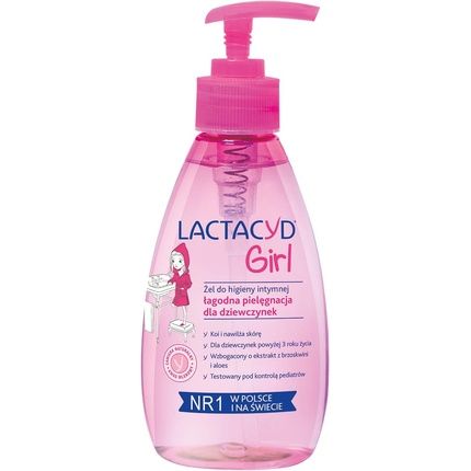 Lactacyd Girl Intimate Hygiene Gel Gentle Care For Girls 200Ml Pump