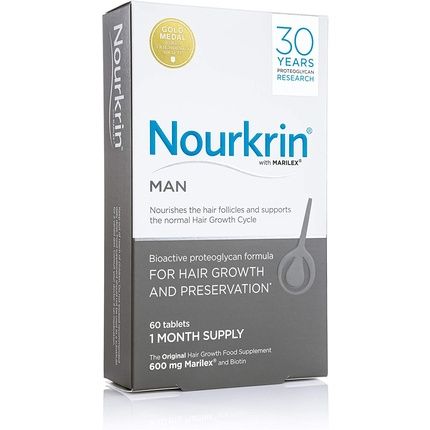 Nourkrin Man 60 Tablets - 1 Month Supply