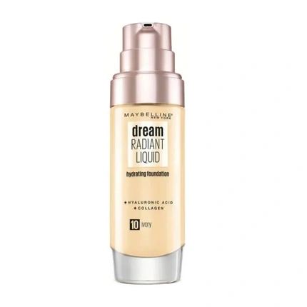 Maybelline Dream Satin Liquid Foundation & Serum 10 Ivory 30Ml