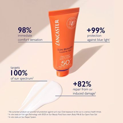 Lancaster Sun Beauty Face Cream Spf15 50Ml