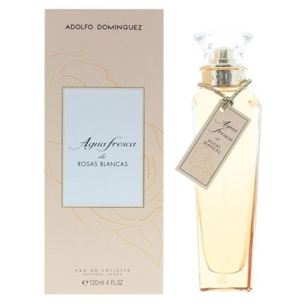 Adolfo Dominguez Agua Fresca White Rose Eau De Toilette Spray 120Ml - Image 3