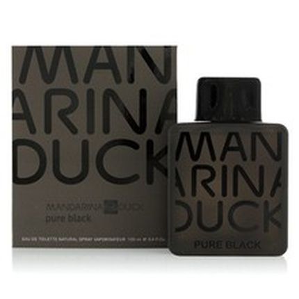 Mandarina Duck Pure Black Eau De Toilette Spray 100Ml For Men