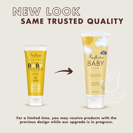 Shea Moisture Raw Shea Chamomile & Argan Oil Baby Lotion For Kids 8 Oz - Image 3