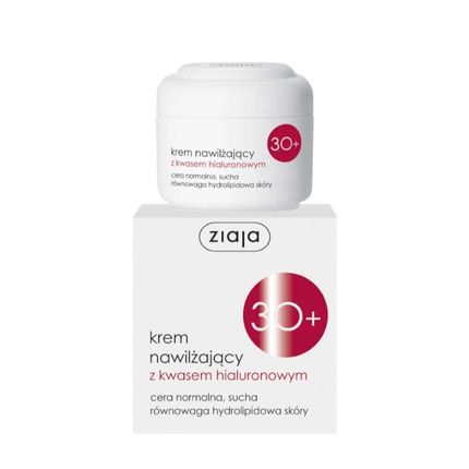 Ziaja Moisturizing Cream With Hyaluronic Acid 30+ For Dry And Normal Skin 50Ml