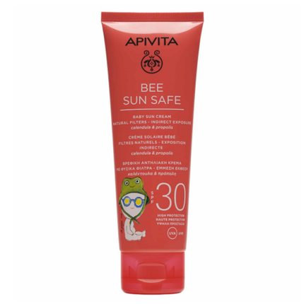 Apivita Bee Sun Safe Baby Sun Cream Natural Filters Indirect Exposure Spf30 100Ml - Image 3