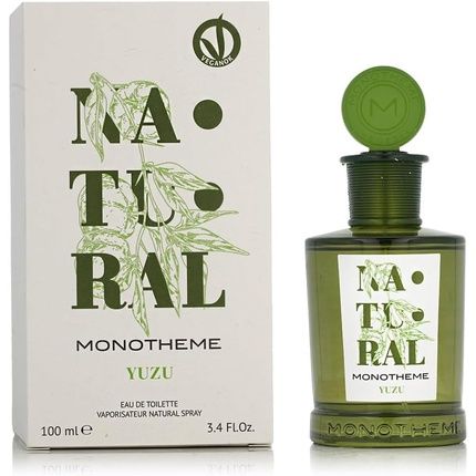 Monotheme Natural Yuzu Eau De Toilette 100Ml Vegan Spray