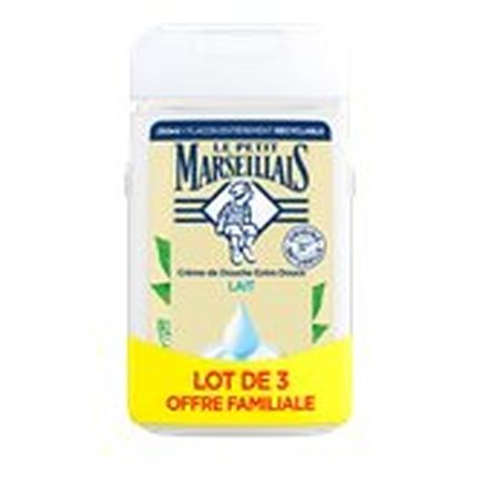 Le Petit Marseillais Extra Gentle Shower Gel Milk - 3X250Ml