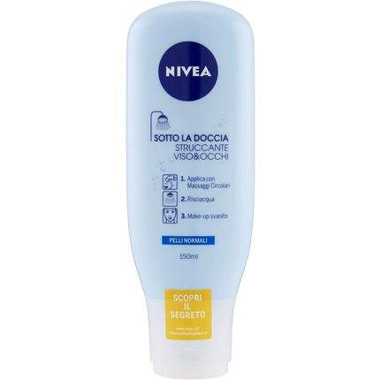 Nivea Make Up Remover Under The Shower Face And Eyes For Normal Skin 150Ml