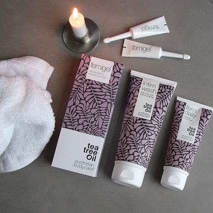 Australian Bodycare Intimate Care Set For Women With Itching, Dryness & Unwanted Odors In The Intimate Area - 3 Pieces