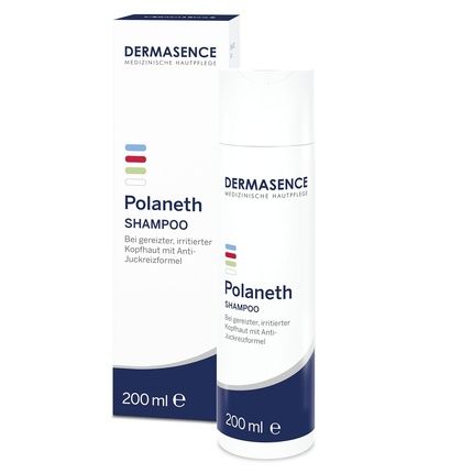Dermasence Polaneth Shampoo 200Ml - Soothing Shampoo For Irritated And Itchy Scalp - Fragrance-Free
