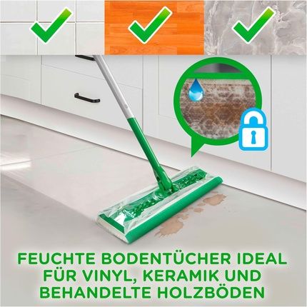 Swiffer Floor Mop With 102 Dry Floor Cloths - Image 3