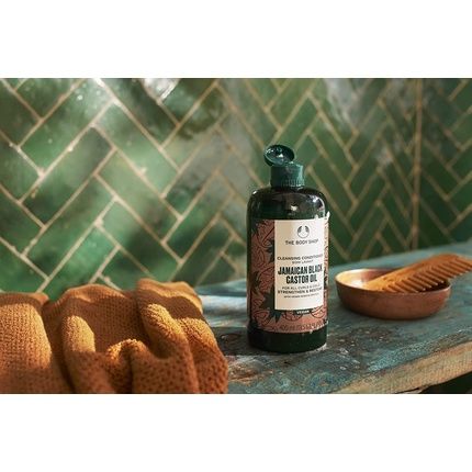 The Body Shop Jamaican Black Castor Oil Shampoo For Curly Hair 13.5 Fl Oz 400Ml - Image 3