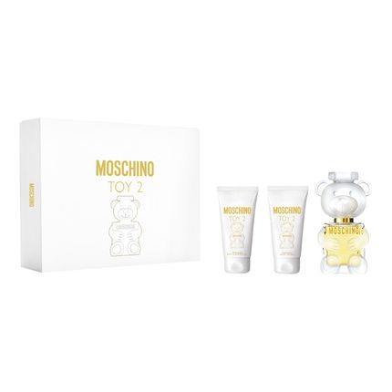 Moschino Toy 2 Eau De Parfum Spray 50Ml Set With Shower Gel 50Ml And Body Lotion 50Ml