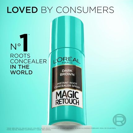 L'Oreal Paris Magic Retouch Root Correction Spray - Instant Gray Coverage