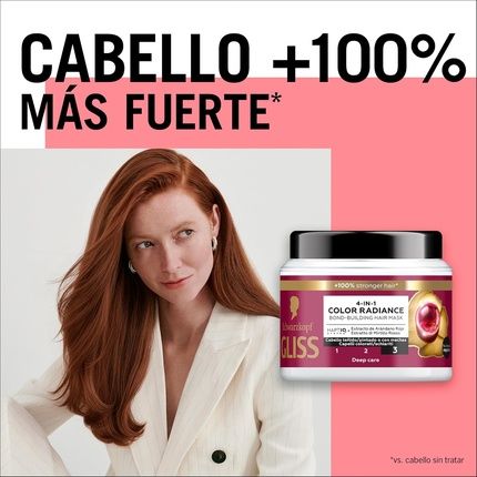 Gliss Ultimate Color Hair Mask For Colored Or Highlighted Hair 400Ml - Image 3