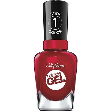 Sally Hansen Miracle Gel Nail Polish Rhapsody Red 14.7Ml