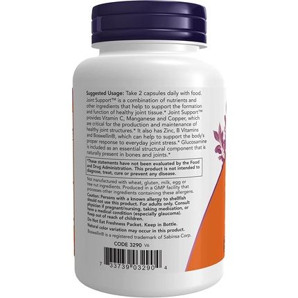 Now Nf Joint Support 90 Capsules - Image 3
